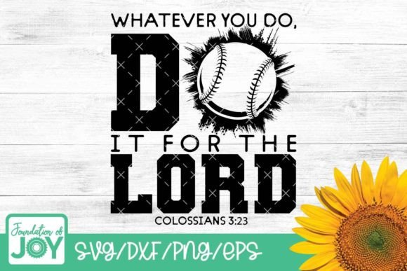 Christian Baseball Svg for T‑Shirt Designs