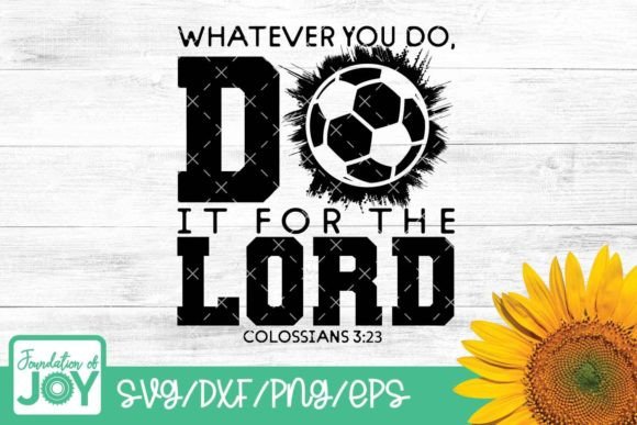 Christian Soccer SVG for T-Shirt Designs