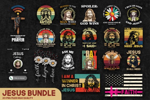 Jesus Sublimation Bundle for Easter: T-Shirt Designs Review