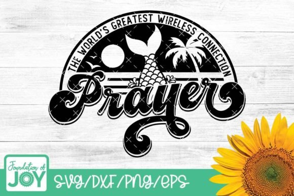 Prayer Christian Beach Svg for T-Shirt Designs